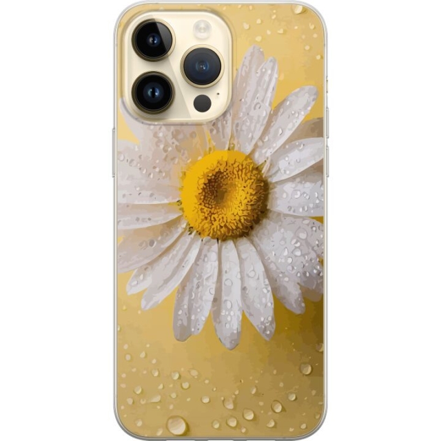 Mobile case for Apple iPhone 15 Pro Max with Porslinsblomma design