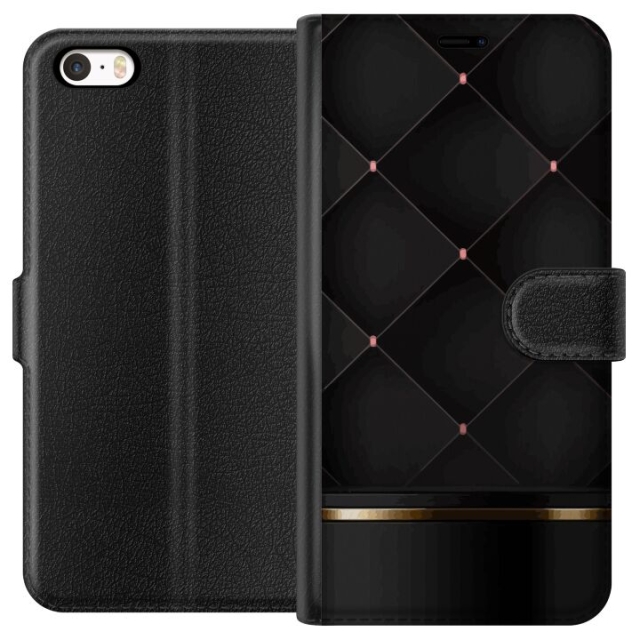 Wallet case for Apple iPhone 5 with Luxury line design