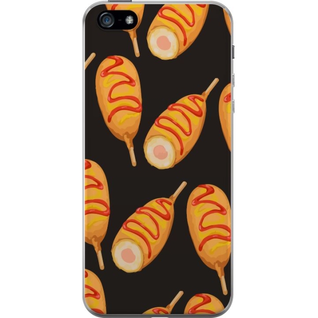 Mobile case for Apple iPhone 5 with Chicken drumstick design