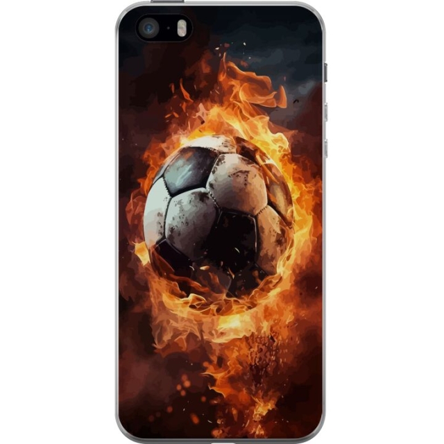 Mobile case for Apple iPhone 5s with Football design