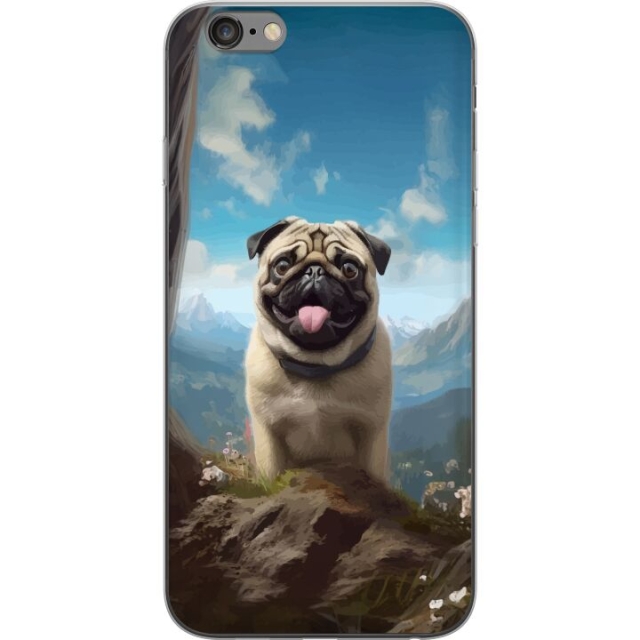 Mobile case for Apple iPhone 6 Plus with Happy Dog design