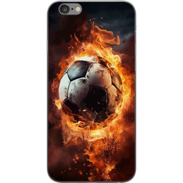 Mobile case for Apple iPhone 6 Plus with Football design