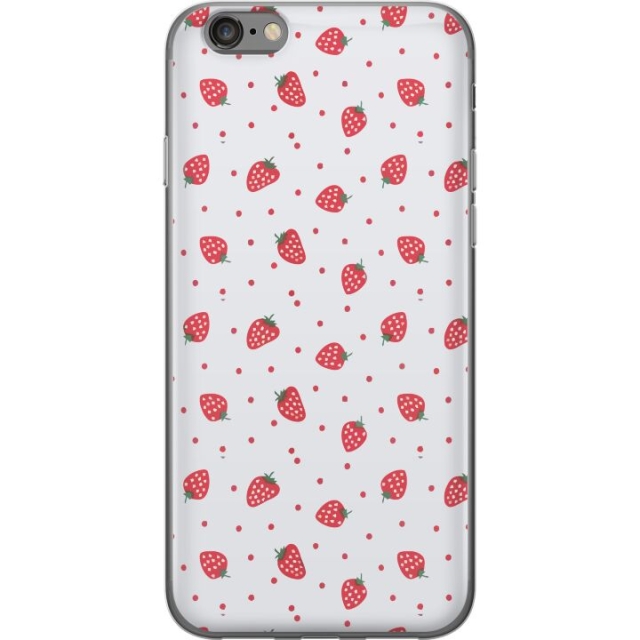 Mobile case for Apple iPhone 6s with Strawberries design