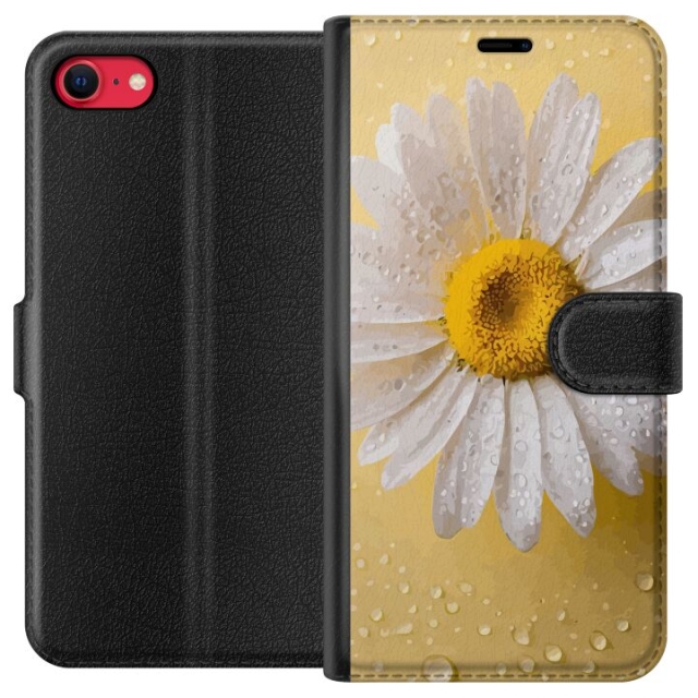 Wallet case for Apple iPhone 7 with Porslinsblomma design