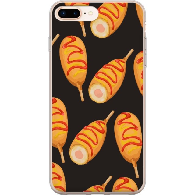 Mobile case for Apple iPhone 7 Plus with Chicken drumstick design