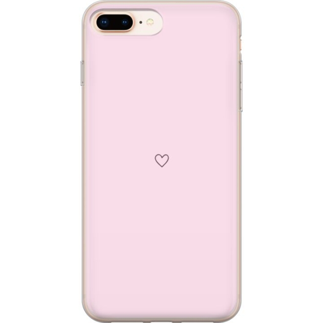 Mobile case for Apple iPhone 7 Plus with Heart design