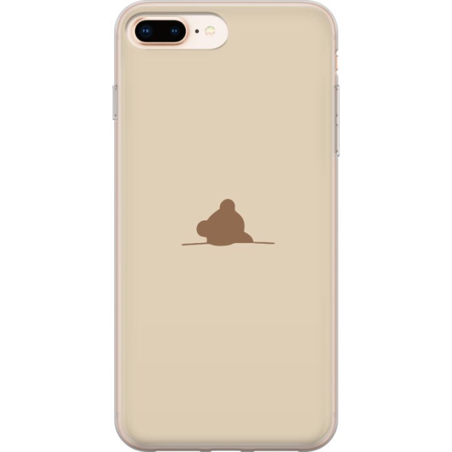 Mobile case for Apple iPhone 7 Plus with Nalle design