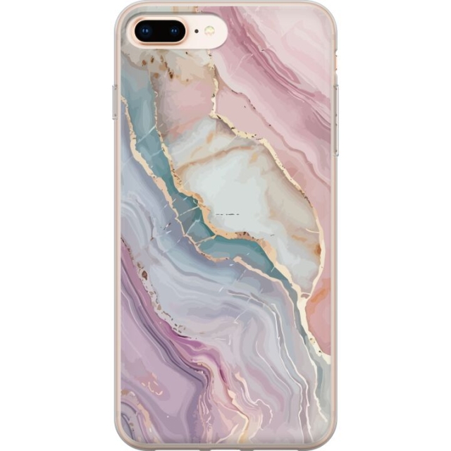 Mobile case for Apple iPhone 7 Plus with Marble design