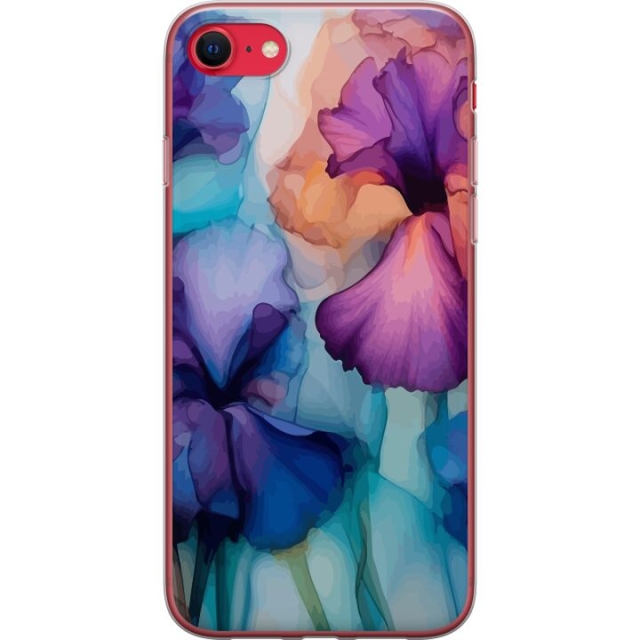 Mobile case for Apple iPhone SE (2020) with Magical flowers design