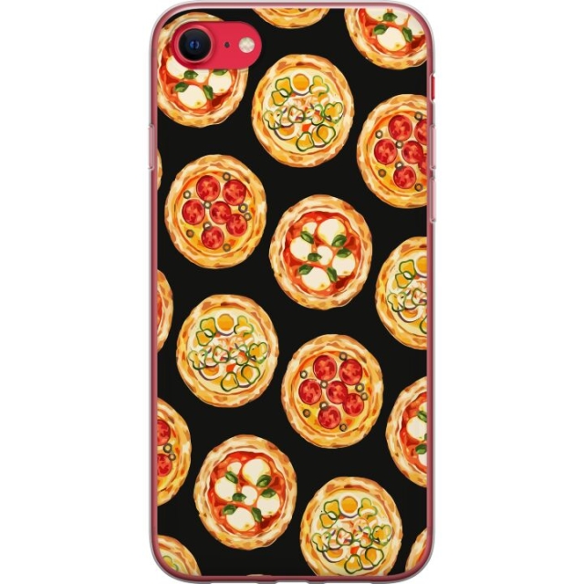 Mobile case for Apple iPhone SE (2020) with Pizza design