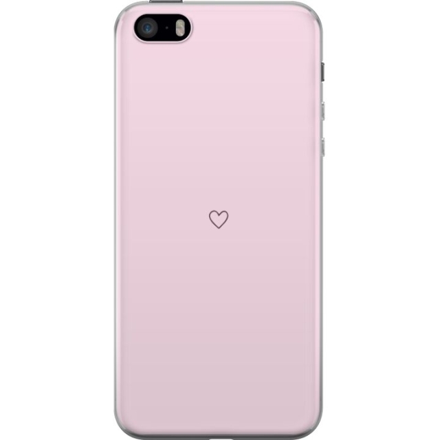 Mobile case for Apple iPhone SE (2016) with Heart design