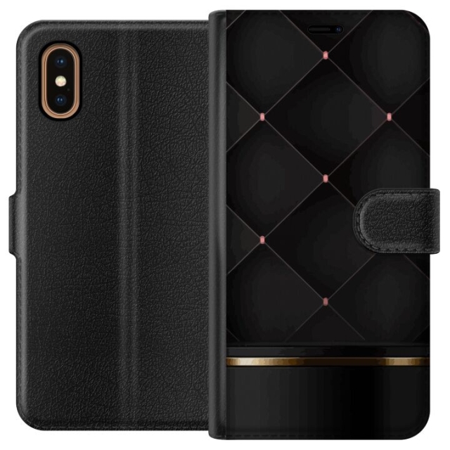 Wallet case for Apple iPhone XS Max with Luxury line design