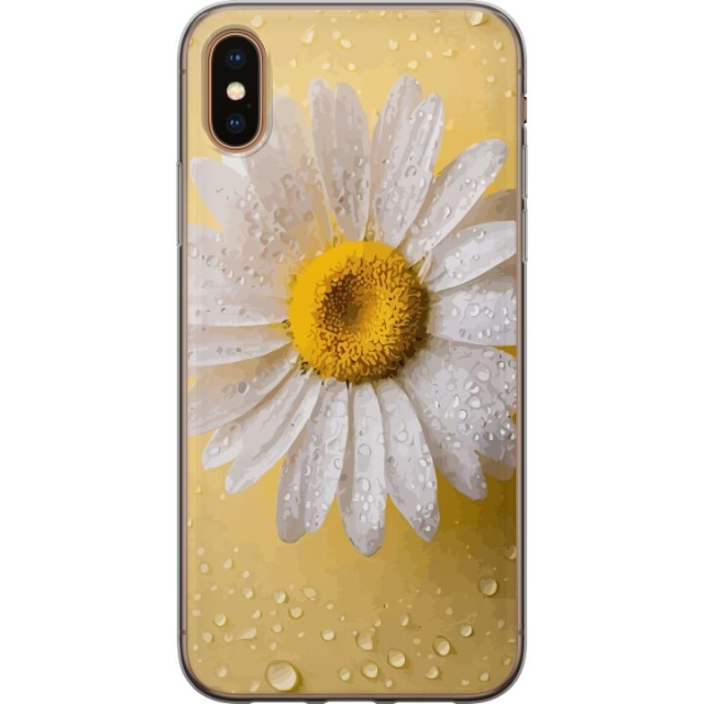Mobile case for Apple iPhone XS Max with Porslinsblomma design