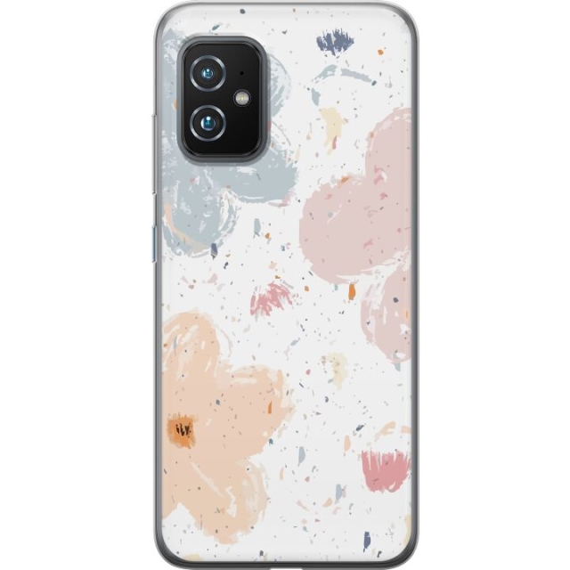 Mobile case for Asus Zenfone 8 with Flowers design