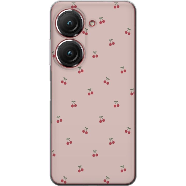 Mobile case for Asus Zenfone 9 with Cherry design