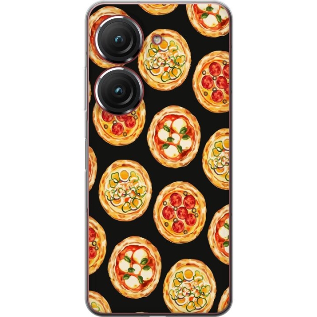Mobile case for Asus Zenfone 9 with Pizza design