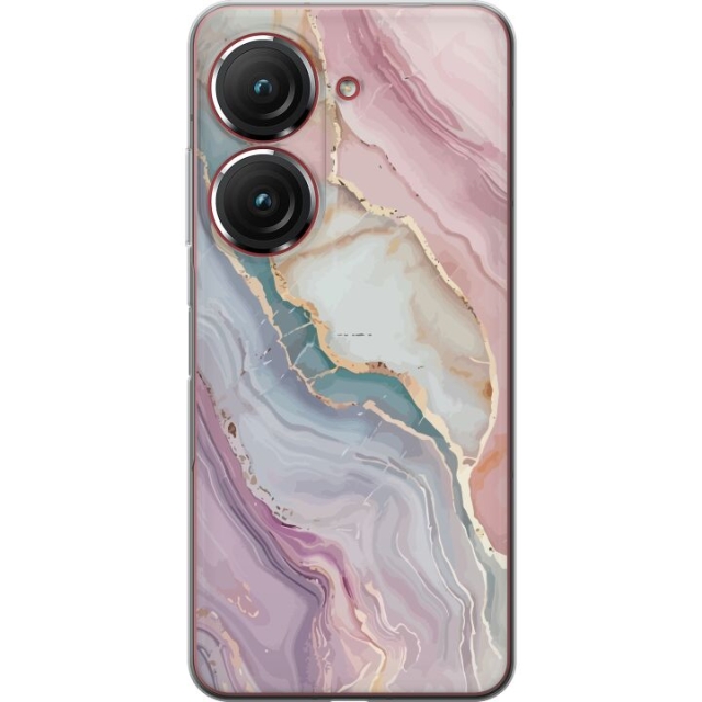 Mobile case for Asus Zenfone 9 with Marble design