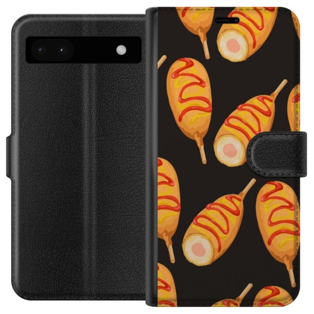 Wallet case for Google Pixel 6a with Chicken drumstick design