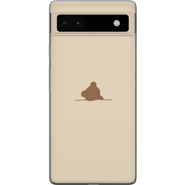 Mobile case for Google Pixel 6a with Nalle design