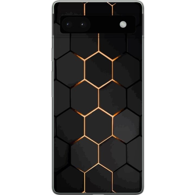 Mobile case for Google Pixel 6a with Luxurious Pattern design
