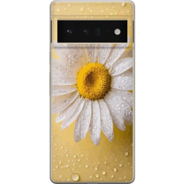 Mobile case for Google Pixel 6 Pro with Porslinsblomma design