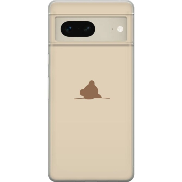 Mobile case for Google Pixel 7 with Nalle design