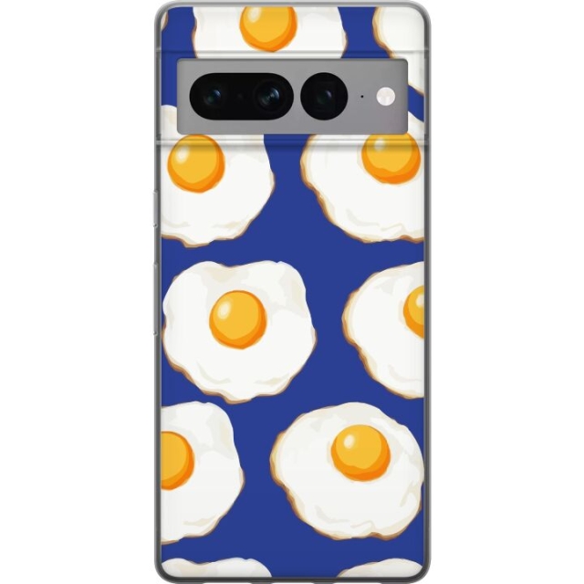 Mobile case for Google Pixel 7 Pro with Fried eggs design