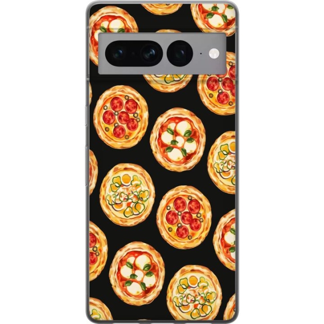 Mobile case for Google Pixel 7 Pro with Pizza design