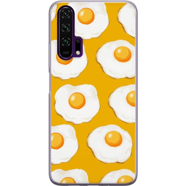 Mobile case for Honor 20 Pro with Fried egg design