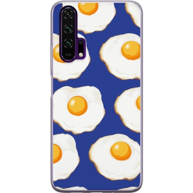 Mobile case for Honor 20 Pro with Fried eggs design