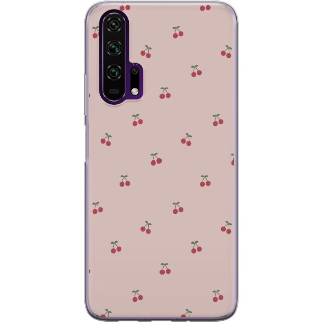 Mobile case for Honor 20 Pro with Cherry design