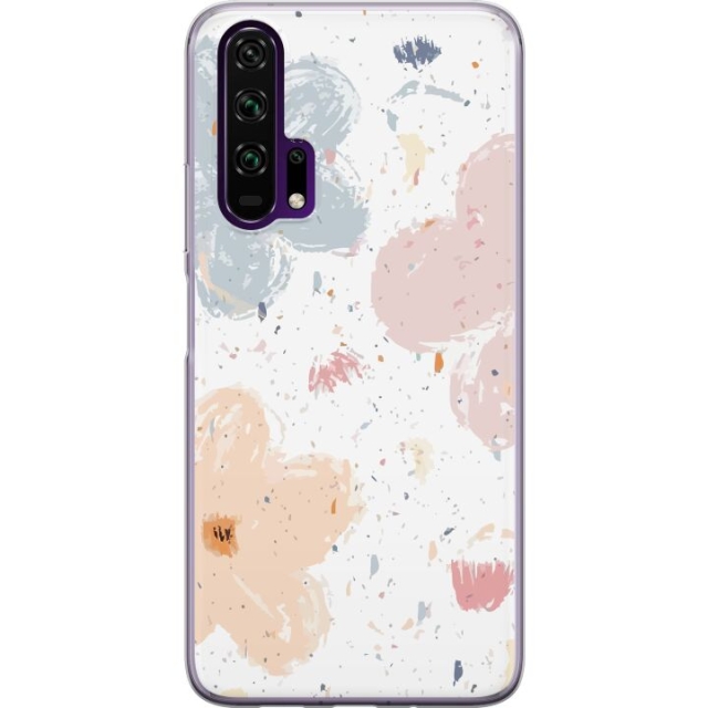 Mobile case for Honor 20 Pro with Flowers design