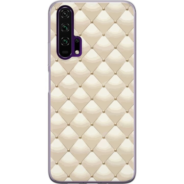 Mobile case for Honor 20 Pro with Gold shine design