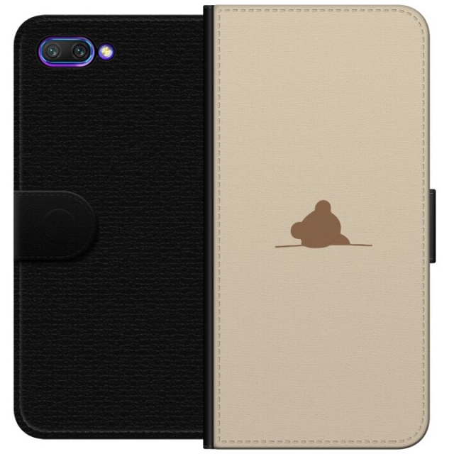 Wallet case for Honor 10 with Nalle design
