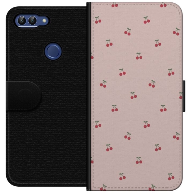 Wallet case for Huawei P smart with Cherry design