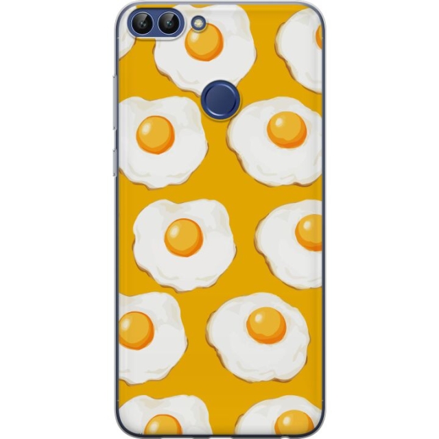 Mobile case for Huawei P smart with Fried egg design