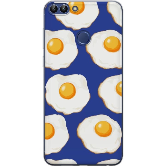 Mobile case for Huawei P smart with Fried eggs design