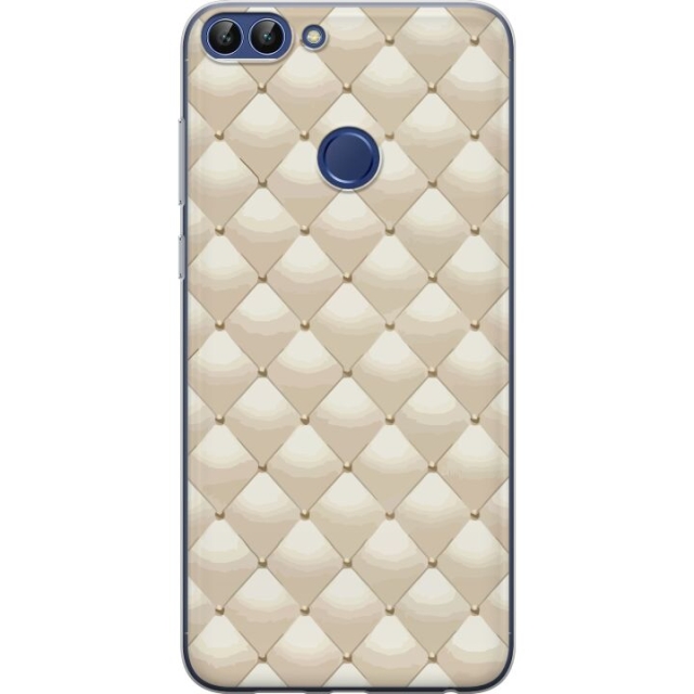 Mobile case for Huawei P smart with Gold shine design