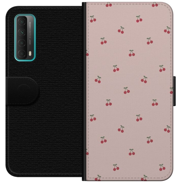 Wallet case for Huawei P smart 2021 with Cherry design
