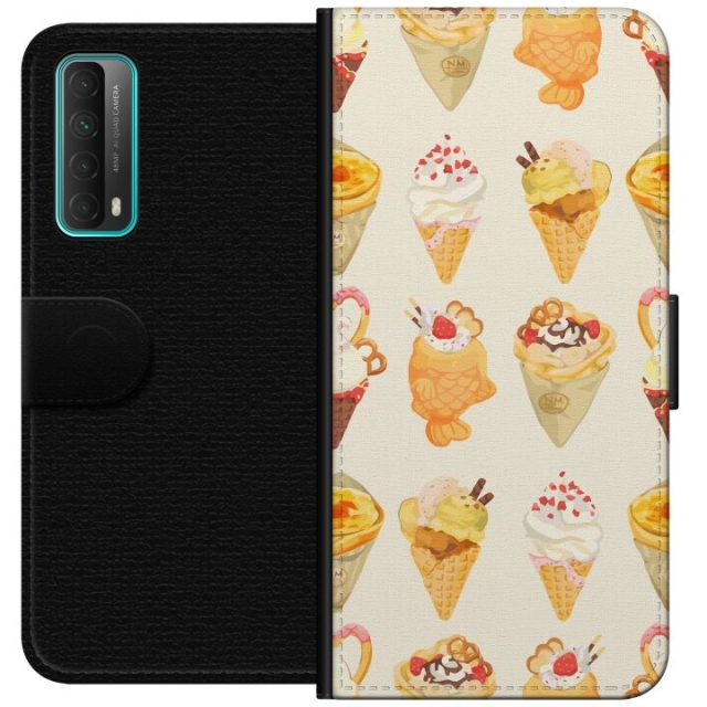 Wallet case for Huawei P smart 2021 with Glassy design