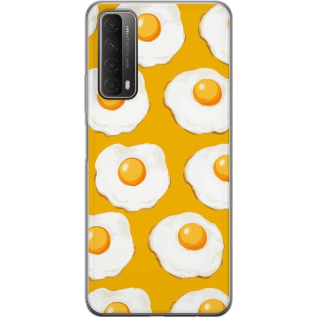 Mobile case for Huawei P smart 2021 with Fried egg design