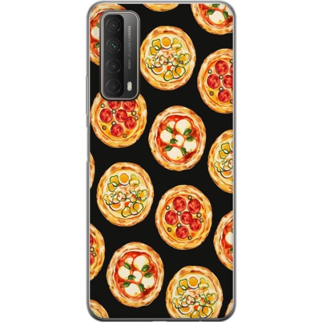 Mobile case for Huawei P smart 2021 with Pizza design