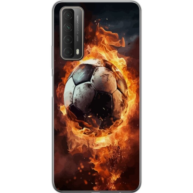 Mobile case for Huawei P smart 2021 with Football design