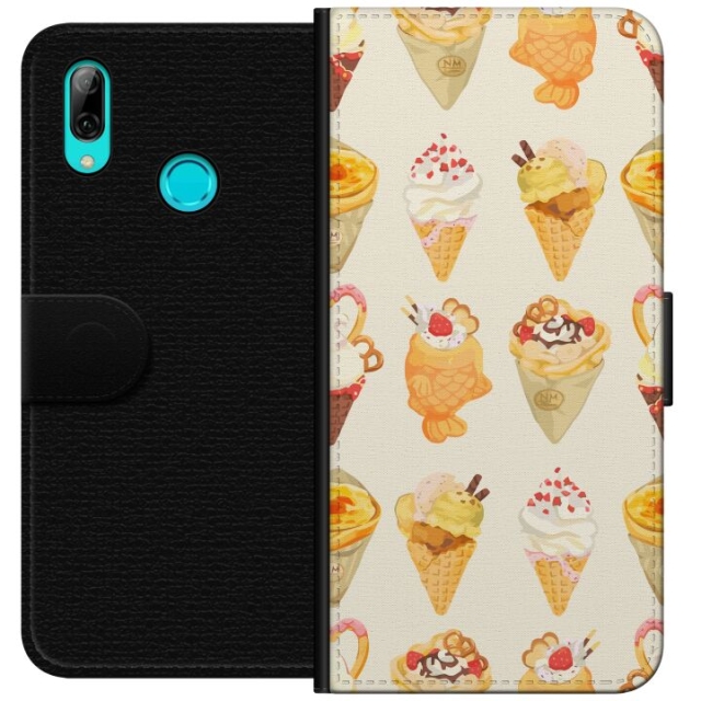 Wallet case for Huawei P smart 2019 with Glassy design