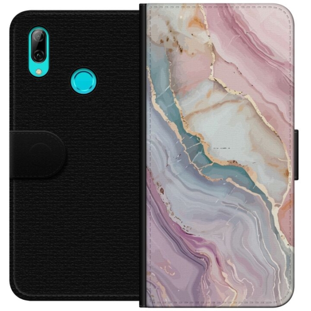 Wallet case for Huawei P smart 2019 with Marble design