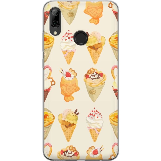 Mobile case for Huawei P smart 2019 with Glassy design