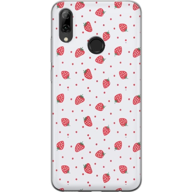 Mobile case for Huawei P smart 2019 with Strawberries design