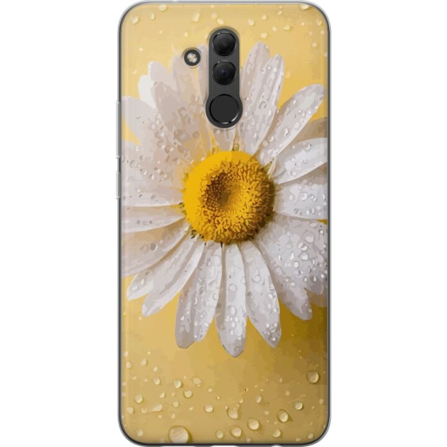 Mobile case for Huawei Mate 20 lite with Porslinsblomma design