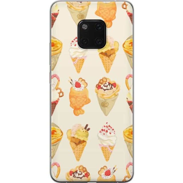 Mobile case for Huawei Mate 20 Pro with Glassy design