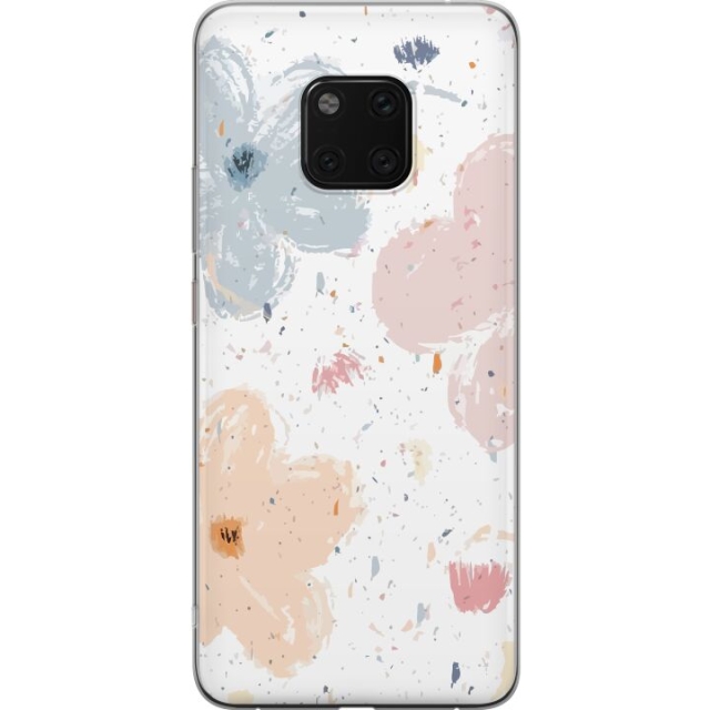 Mobile case for Huawei Mate 20 Pro with Flowers design
